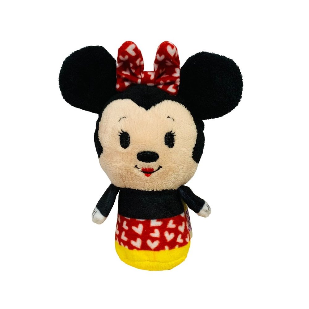 Hallmark Itty Bittys Minnie Mouse Polka Dots Red Lips Plush